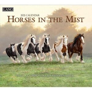 LANG 2021 Horses in the Mist Calendar
